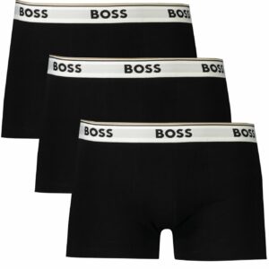 BOSS MEN'S BLACK BOXER BOSS