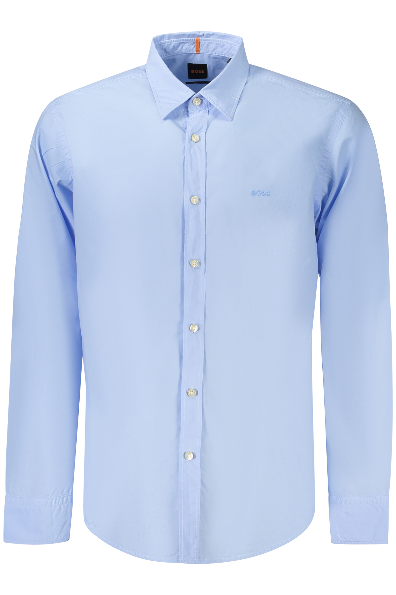 BOSS LONG SLEEVE SHIRT MEN BLUE BOSS