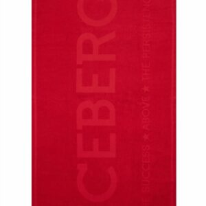 ICEBERG MEN'S RED BEACH TOWEL ICEBERG