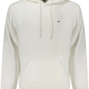 TOMMY HILFIGER MEN'S ZIP-UP SWEATSHIRT WHITE TOMMY HILFIGER