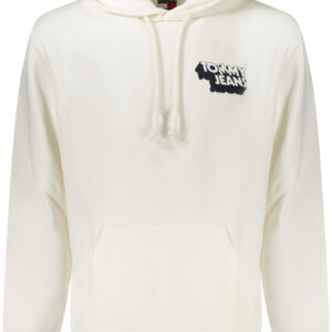 TOMMY HILFIGER MEN'S ZIP-UP SWEATSHIRT WHITE TOMMY HILFIGER