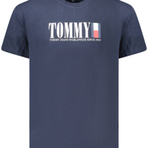 TOMMY HILFIGER MEN'S SHORT-SLEEVE T-SHIRT BLUE TOMMY HILFIGER