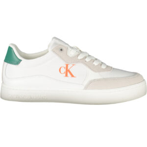 CALVIN KLEIN MEN'S WHITE SPORTS SHOES CALVIN KLEIN