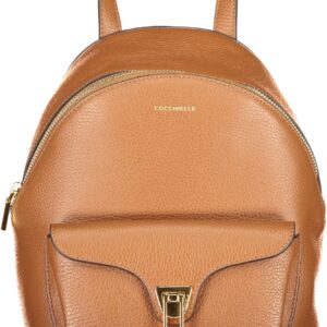 COCCINELLE WOMEN'S BROWN BACKPACK COCCINELLE