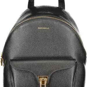 COCCINELLE WOMEN'S BLACK BACKPACK COCCINELLE