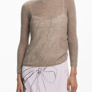 DESIGUAL WOMEN'S LONG DRESS WHITE DESIGUAL