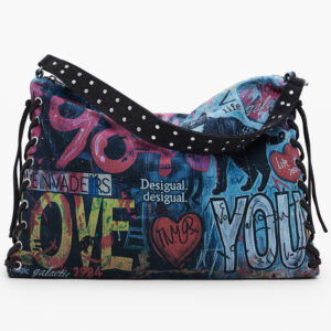 DESIGUAL WOMEN'S BLUE BAG DESIGUAL