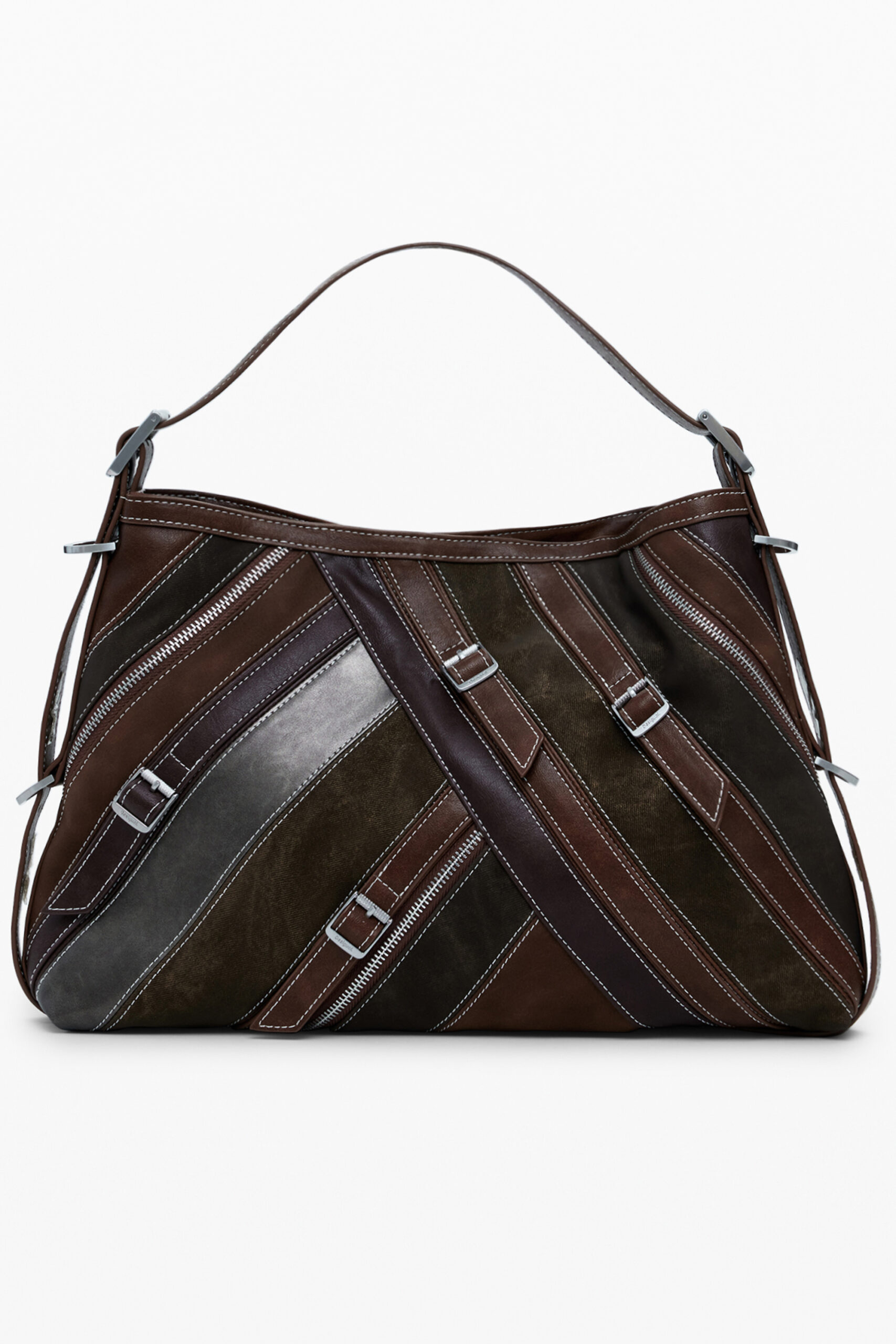 DESIGUAL WOMEN'S BROWN BAG DESIGUAL