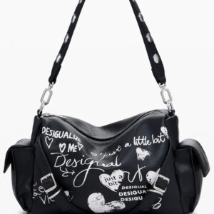 DESIGUAL WOMEN'S BLACK BAG DESIGUAL