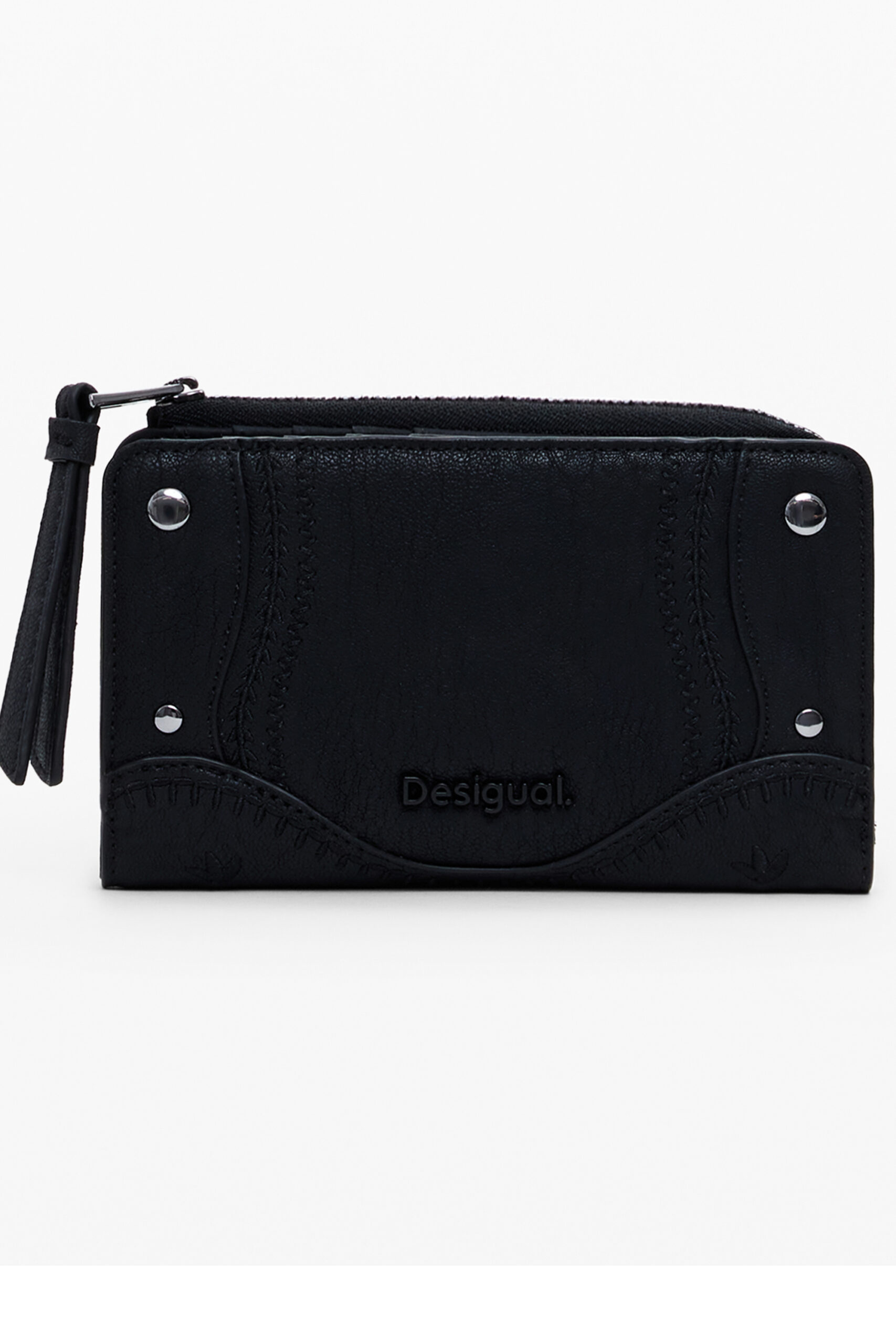 DESIGUAL WOMEN'S BLACK WALLET DESIGUAL