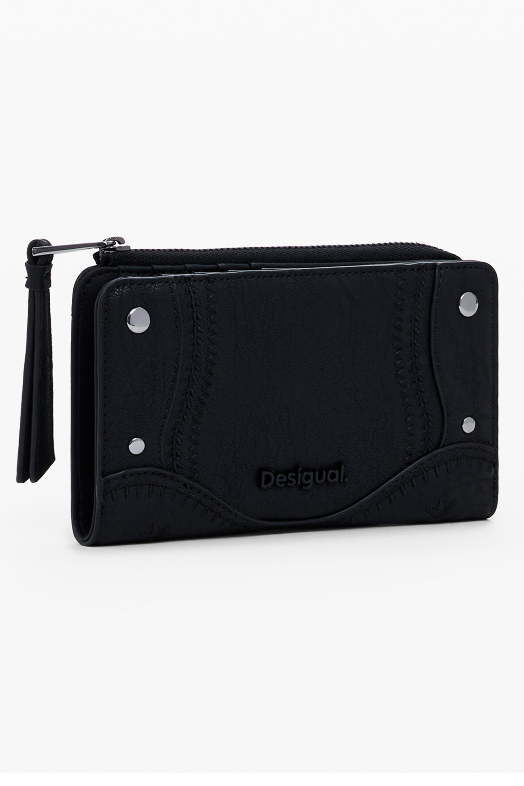DESIGUAL WOMEN'S BLACK WALLET - Image 2