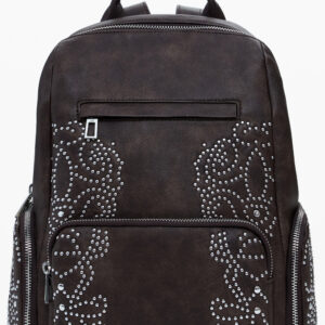 DESIGUAL WOMEN'S BROWN BACKPACK DESIGUAL