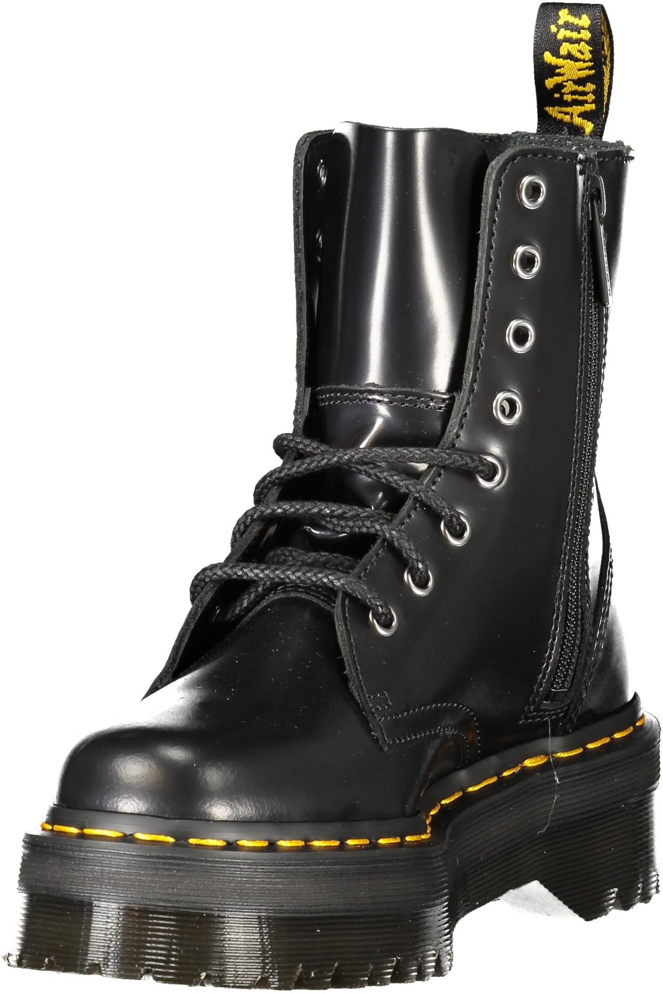 DR. MARTENS WOMEN'S BLACK BOOT - Image 3