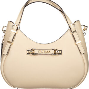 GUESS JEANS WOMEN'S BEIGE BAG GUESS JEANS
