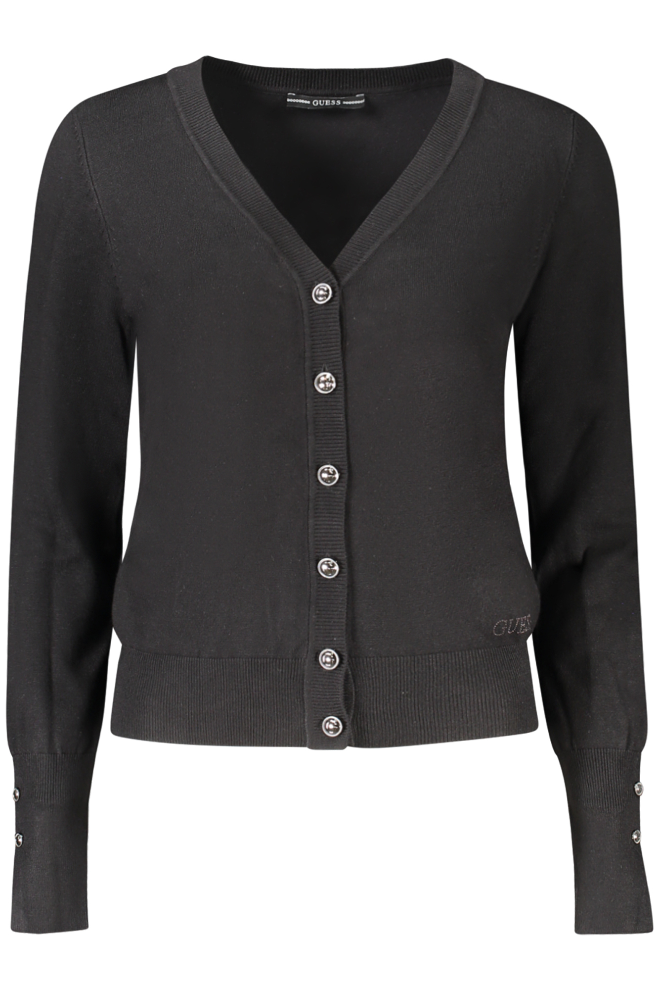GUESS JEANS WOMEN'S CARDIGAN BLACK GUESS JEANS