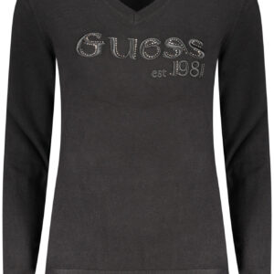GUESS JEANS WOMEN'S BLACK SWEATER GUESS JEANS