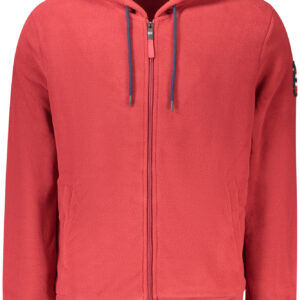 NORWAY 1963 MEN'S RED ZIP-UP SWEATSHIRT NORWAY 1963