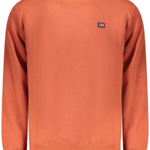 NORWAY 1963 MEN'S ORANGE ZIP-UP SWEATSHIRT NORWAY 1963