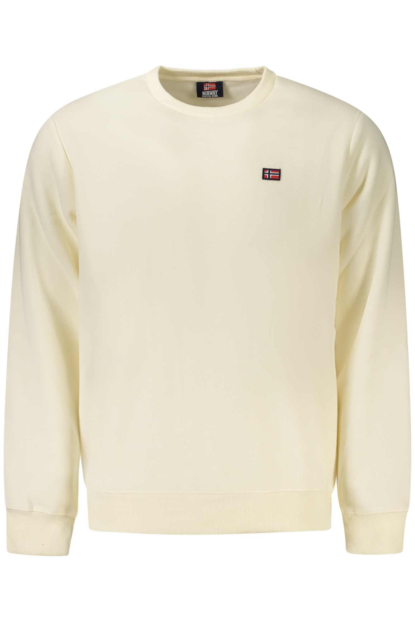 NORWAY 1963 MEN'S WHITE ZIP-UP SWEATSHIRT NORWAY 1963