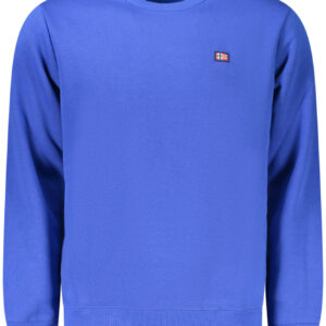 NORWAY 1963 MEN'S BLUE ZIP-UP SWEATSHIRT NORWAY 1963