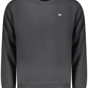 NORWAY 1963 MEN'S BLACK ZIP-UP SWEATSHIRT NORWAY 1963