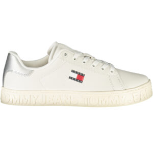 TOMMY HILFIGER WOMEN'S WHITE SPORTS SHOES TOMMY HILFIGER