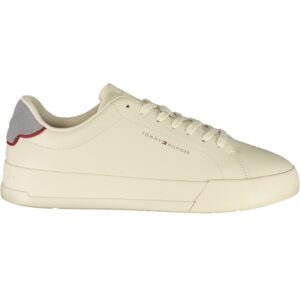 TOMMY HILFIGER MEN'S BEIGE SPORTS SHOES TOMMY HILFIGER