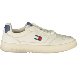 TOMMY HILFIGER MEN'S WHITE SPORTS SHOES TOMMY HILFIGER