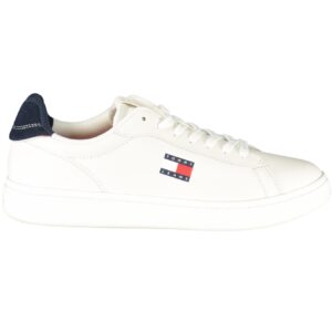 TOMMY HILFIGER MEN'S WHITE SPORTS SHOES TOMMY HILFIGER