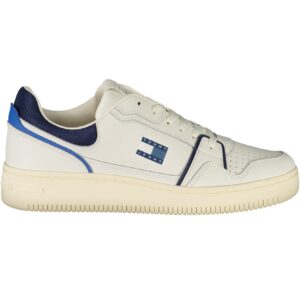 TOMMY HILFIGER MEN'S WHITE SPORTS SHOES TOMMY HILFIGER