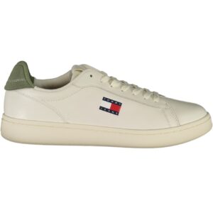 TOMMY HILFIGER MEN'S WHITE SPORTS SHOES TOMMY HILFIGER