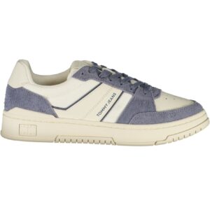 TOMMY HILFIGER MEN'S WHITE SPORTS SHOES TOMMY HILFIGER