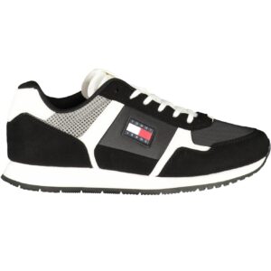 TOMMY HILFIGER MEN'S BLACK SPORTS SHOES TOMMY HILFIGER