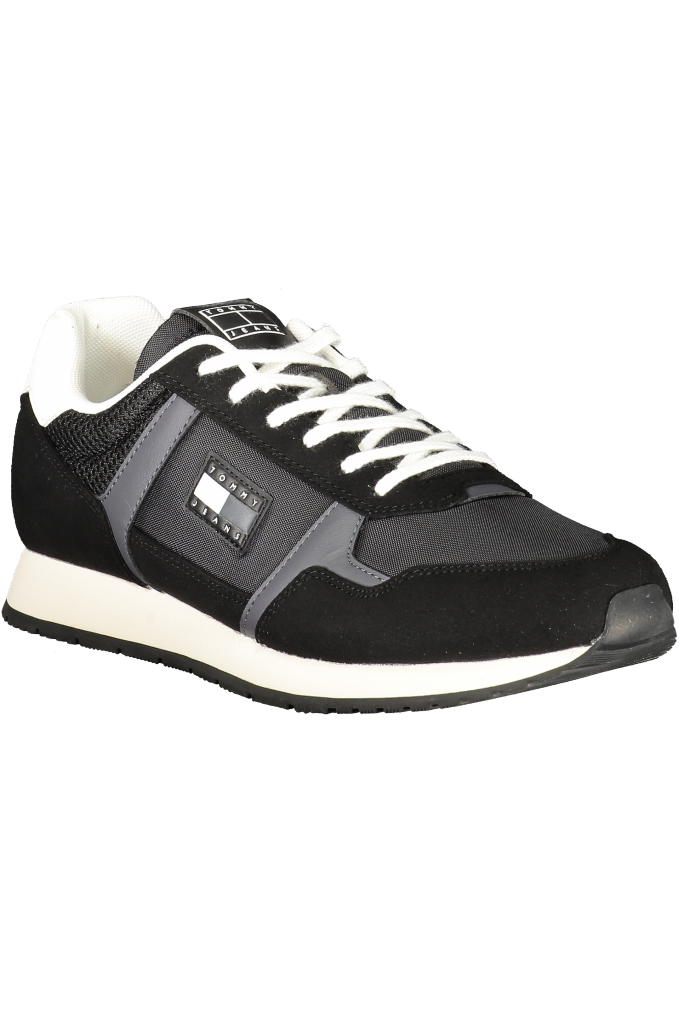TOMMY HILFIGER MEN'S BLACK SPORTS SHOES - Image 2