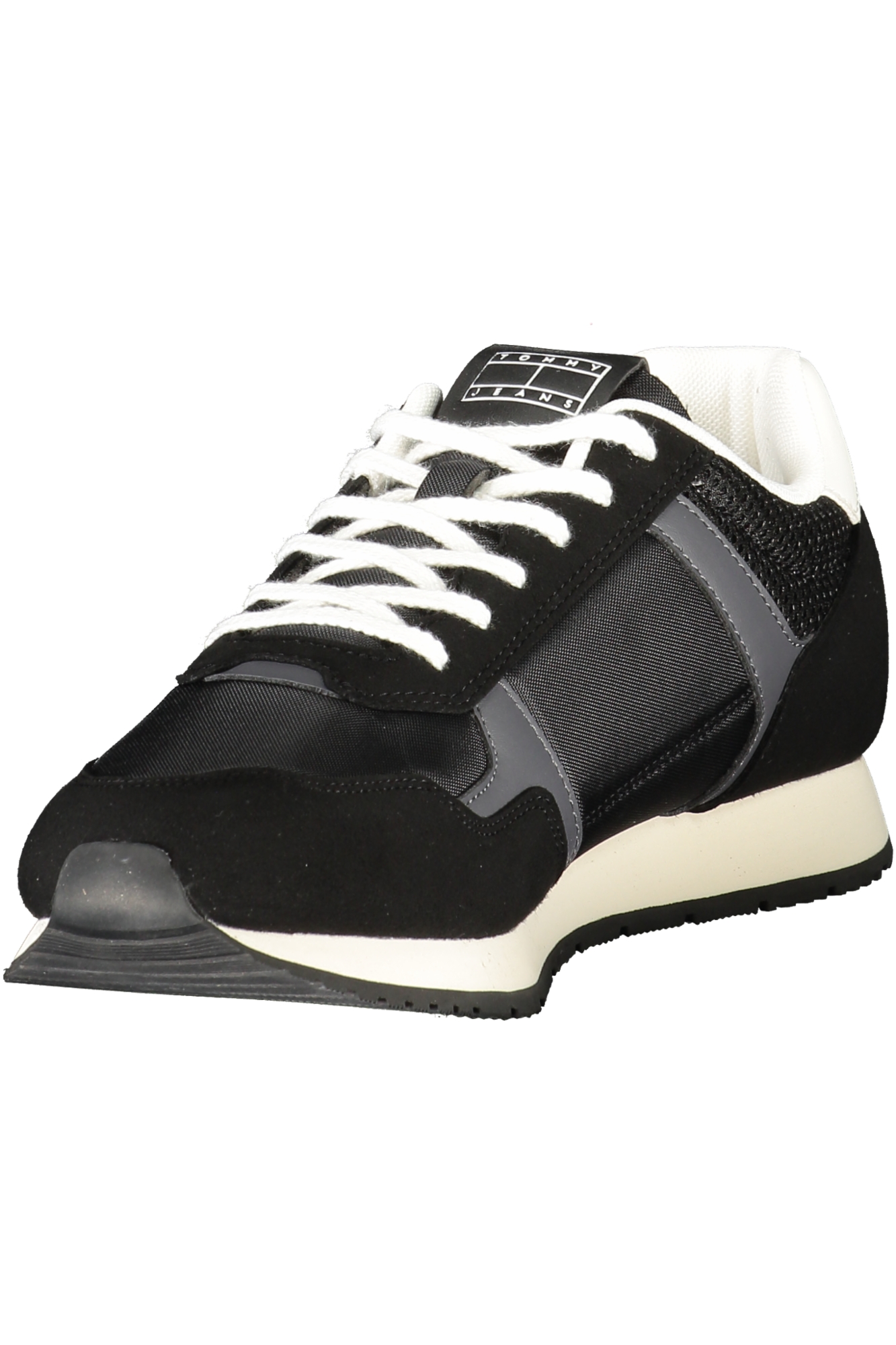 TOMMY HILFIGER MEN'S BLACK SPORTS SHOES - Image 3