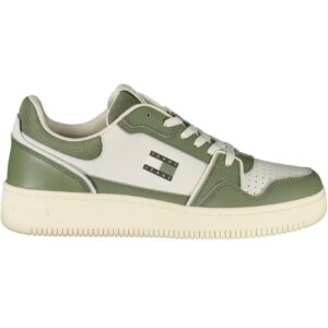TOMMY HILFIGER MEN'S GREEN SPORTS SHOES TOMMY HILFIGER