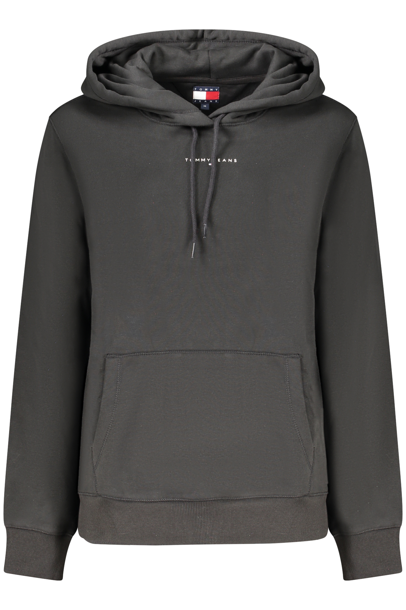 TOMMY HILFIGER WOMEN'S BLACK ZIP-UP SWEATSHIRT TOMMY HILFIGER