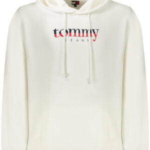 TOMMY HILFIGER MEN'S ZIP-UP SWEATSHIRT WHITE TOMMY HILFIGER
