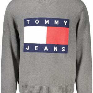 TOMMY HILFIGER MEN'S GREY SWEATER TOMMY HILFIGER