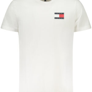 TOMMY HILFIGER MEN'S SHORT-SLEEVE T-SHIRT WHITE TOMMY HILFIGER