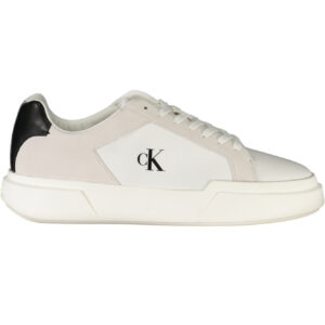 CALVIN KLEIN MEN'S WHITE SPORTS SHOES CALVIN KLEIN