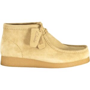 CLARKS MEN'S BEIGE SPORTS SHOES CLARKS