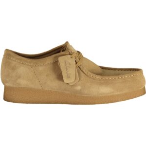 CLARKS MEN'S BEIGE SPORTS SHOES CLARKS