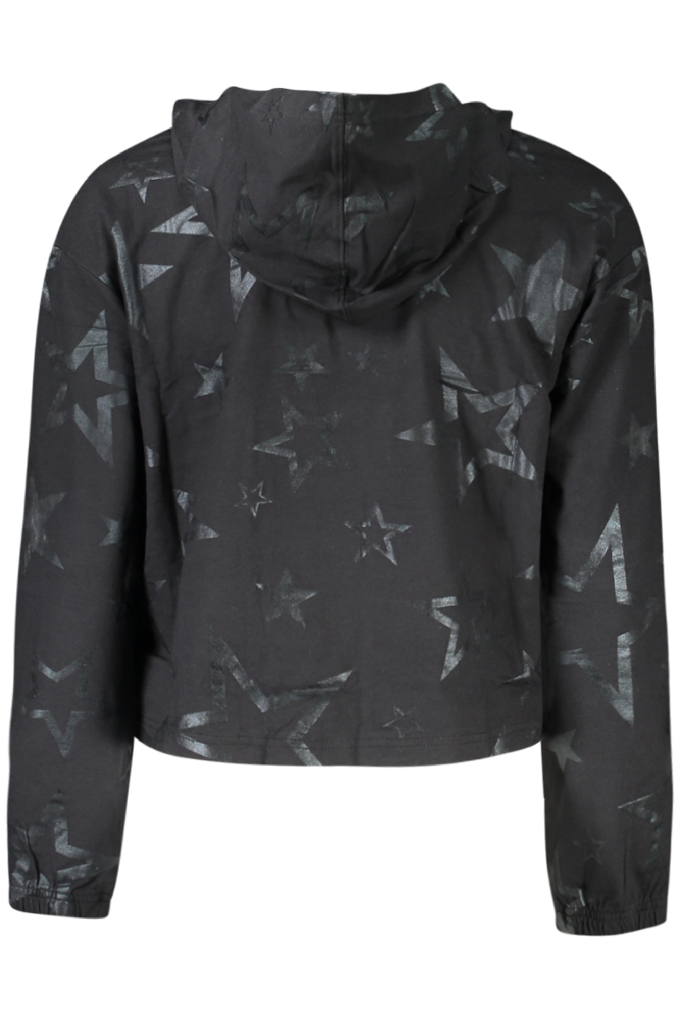 Converse Girls' Long-Sleeved T-Shirt, Black - Image 3