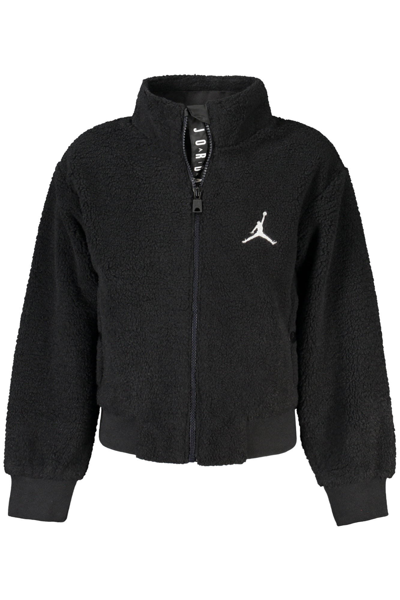 JORDAN WOMEN'S BLACK ZIP-UP SWEATSHIRT JORDAN