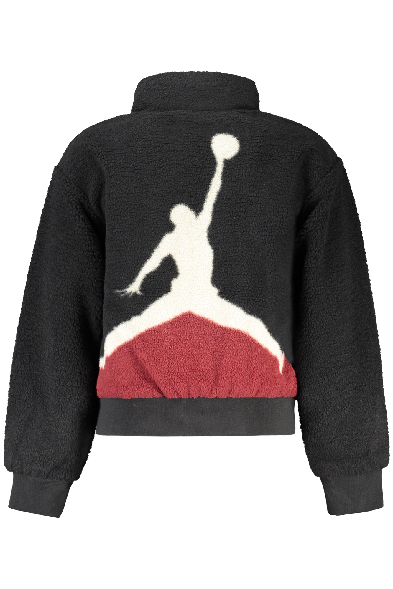 JORDAN WOMEN'S BLACK ZIP-UP SWEATSHIRT - Image 2