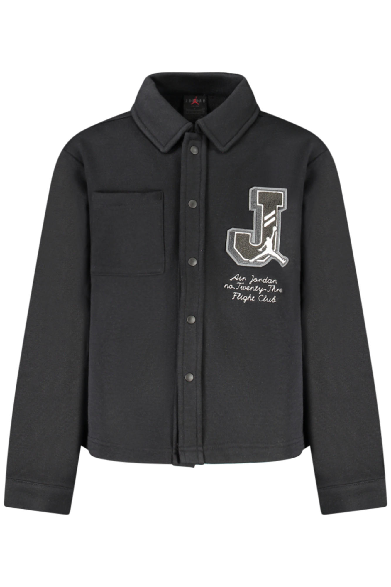 JORDAN MEN'S BLACK ZIP-UP SWEATSHIRT JORDAN