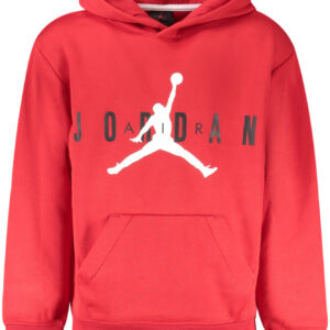 JORDAN MEN'S RED ZIP-UP SWEATSHIRT JORDAN