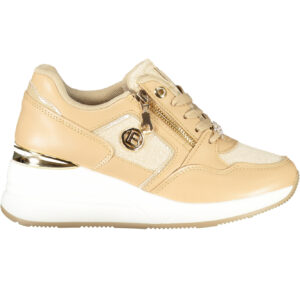 LAURA BIAGIOTTI WOMEN'S BEIGE SPORTS SHOES LAURA BIAGIOTTI