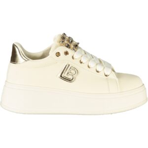 LAURA BIAGIOTTI WOMEN'S BEIGE SPORTS SHOES LAURA BIAGIOTTI